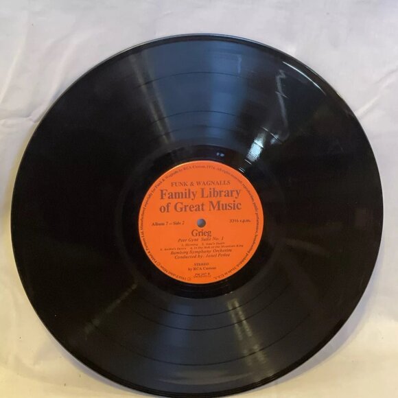 Piano Concerto In A Minor Peer Gynt Suite No. 1 (Vinyl, 1976) RCA Custom FW-307 - Picture 6 of 7